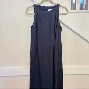 J. Jill Deep Blue Midi Dress